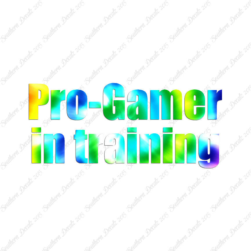 Pro Gamer In Training
