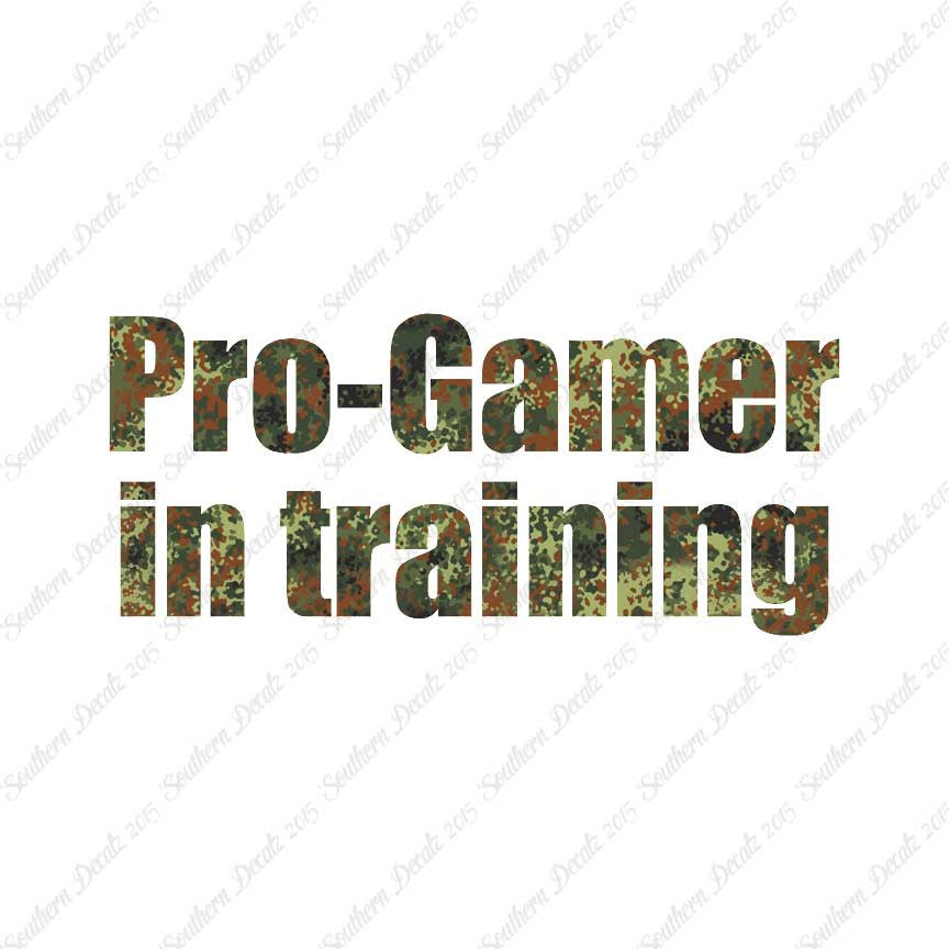 Pro Gamer In Training