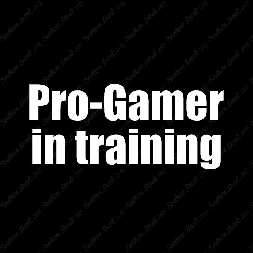 Pro Gamer In Training
