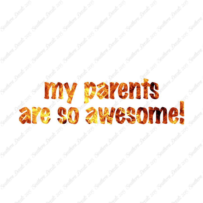 My Parents Are Awesome