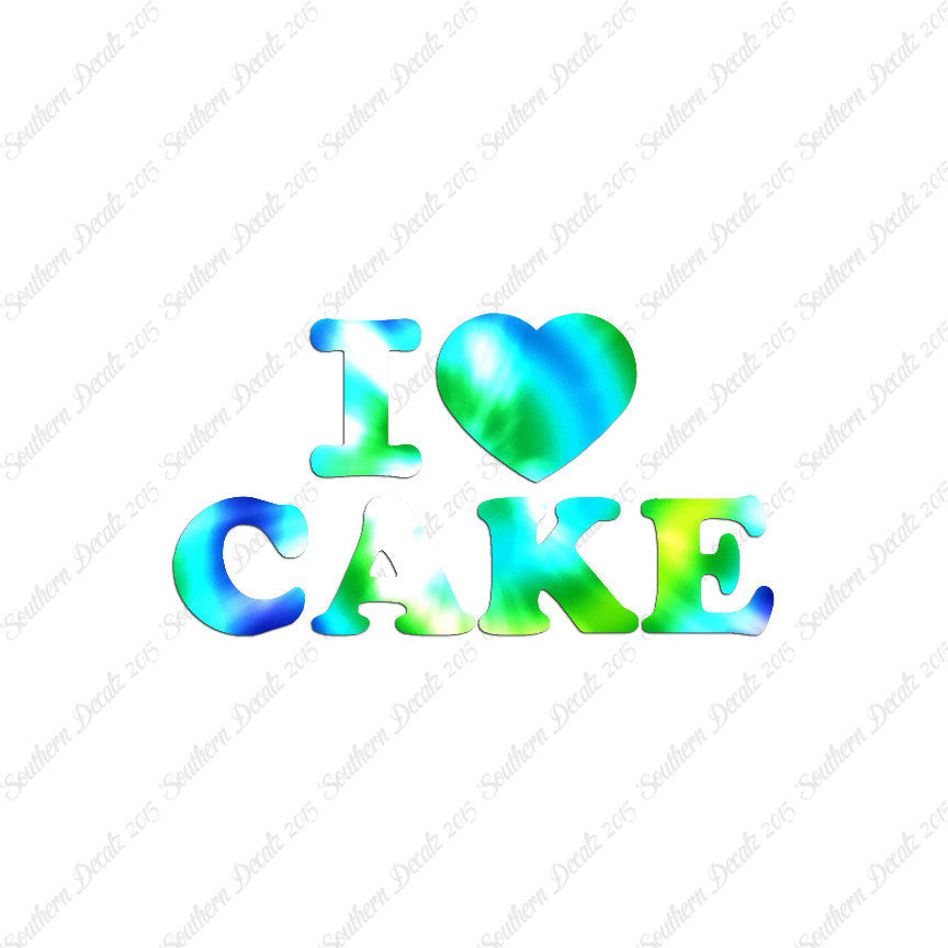 I Heart Love Cake