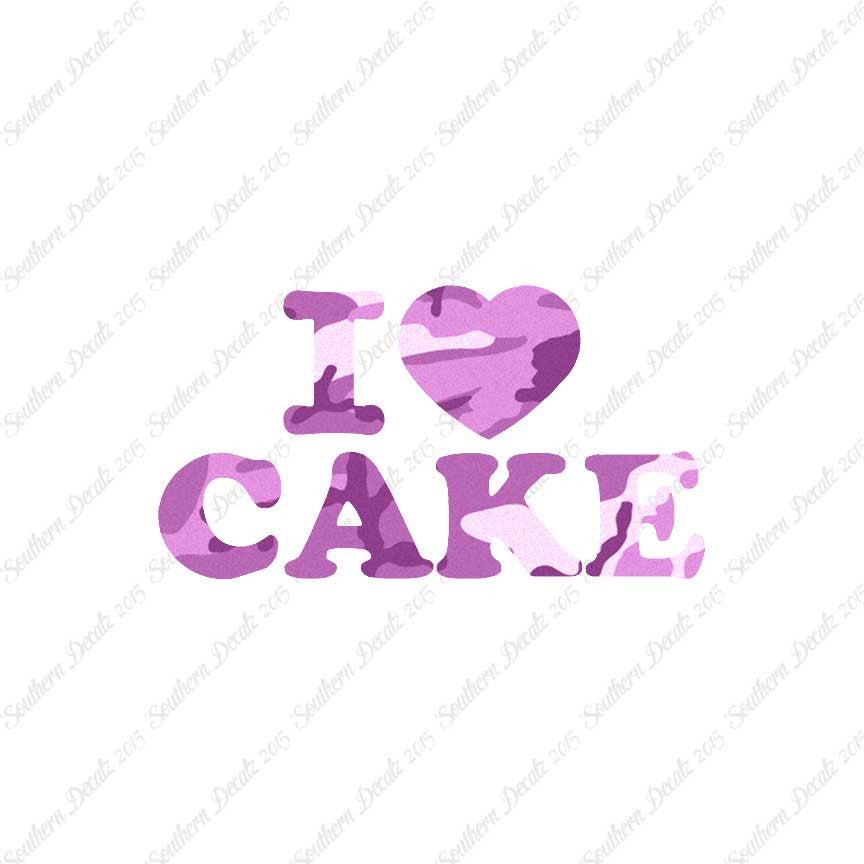I Heart Love Cake