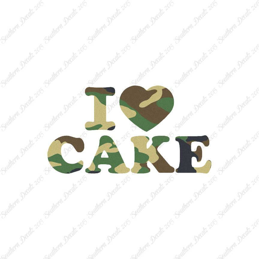 I Heart Love Cake