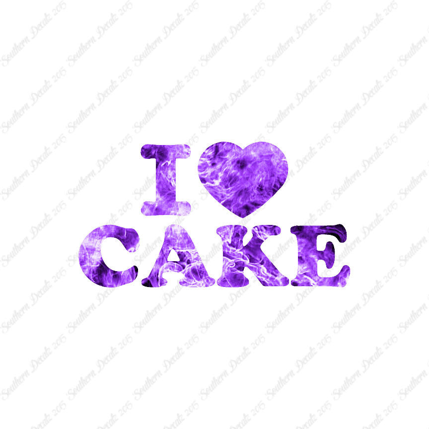 I Heart Love Cake