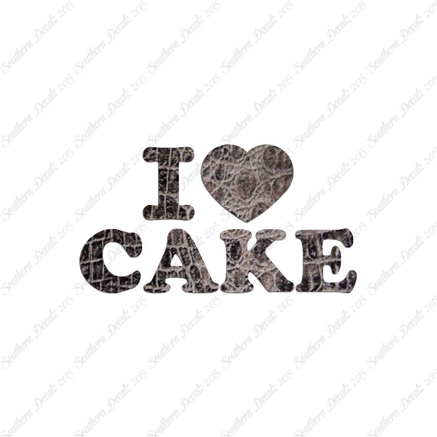 I Heart Love Cake