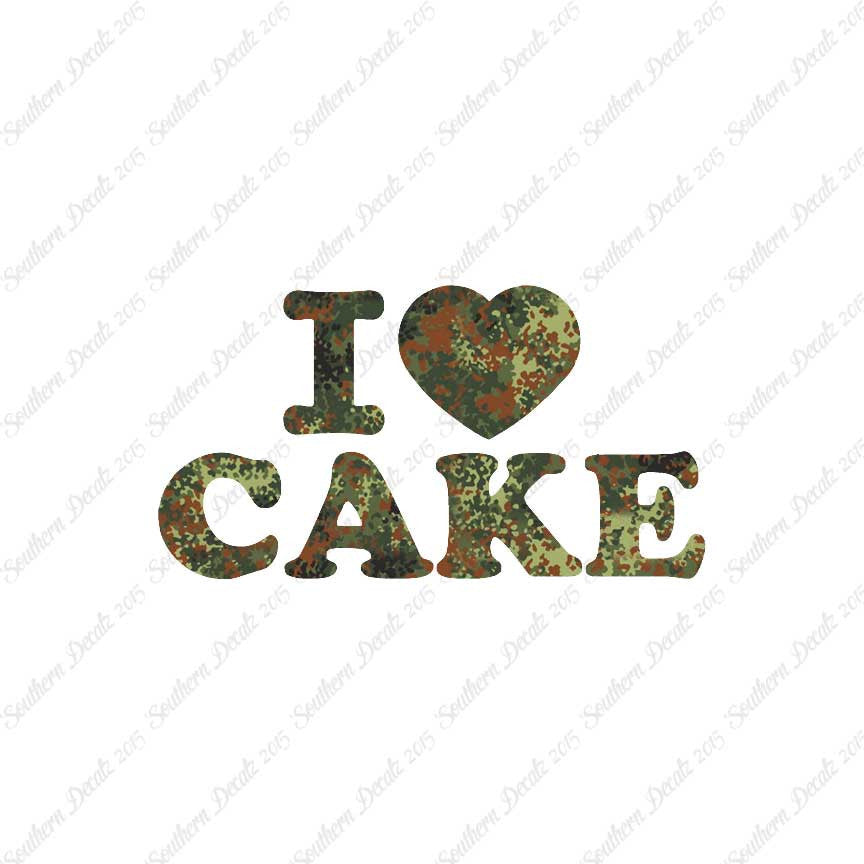 I Heart Love Cake