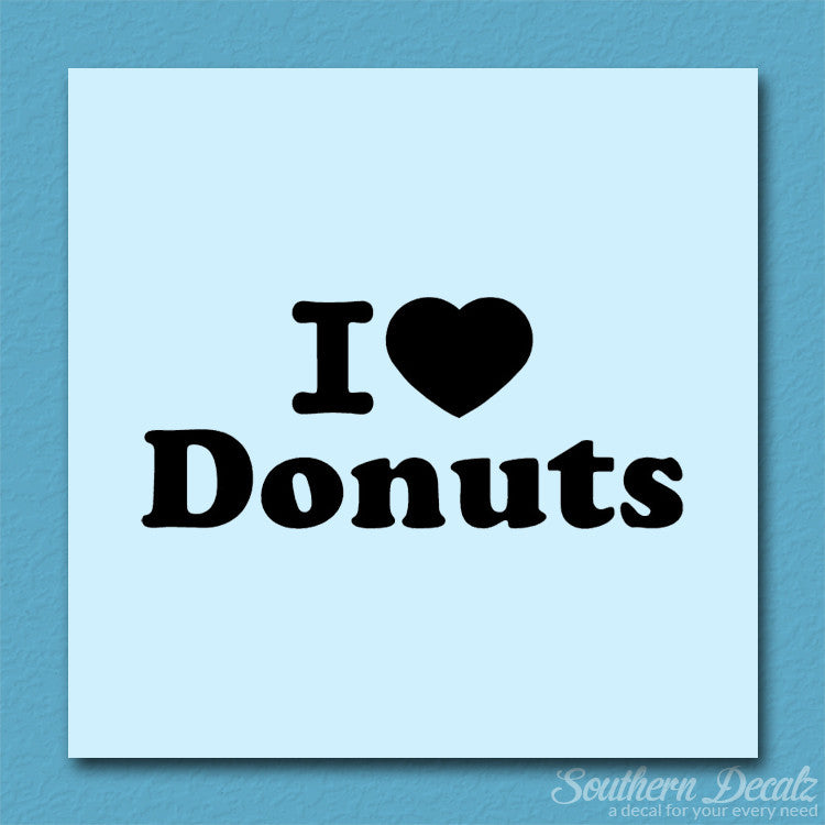 I Heart Love Donuts