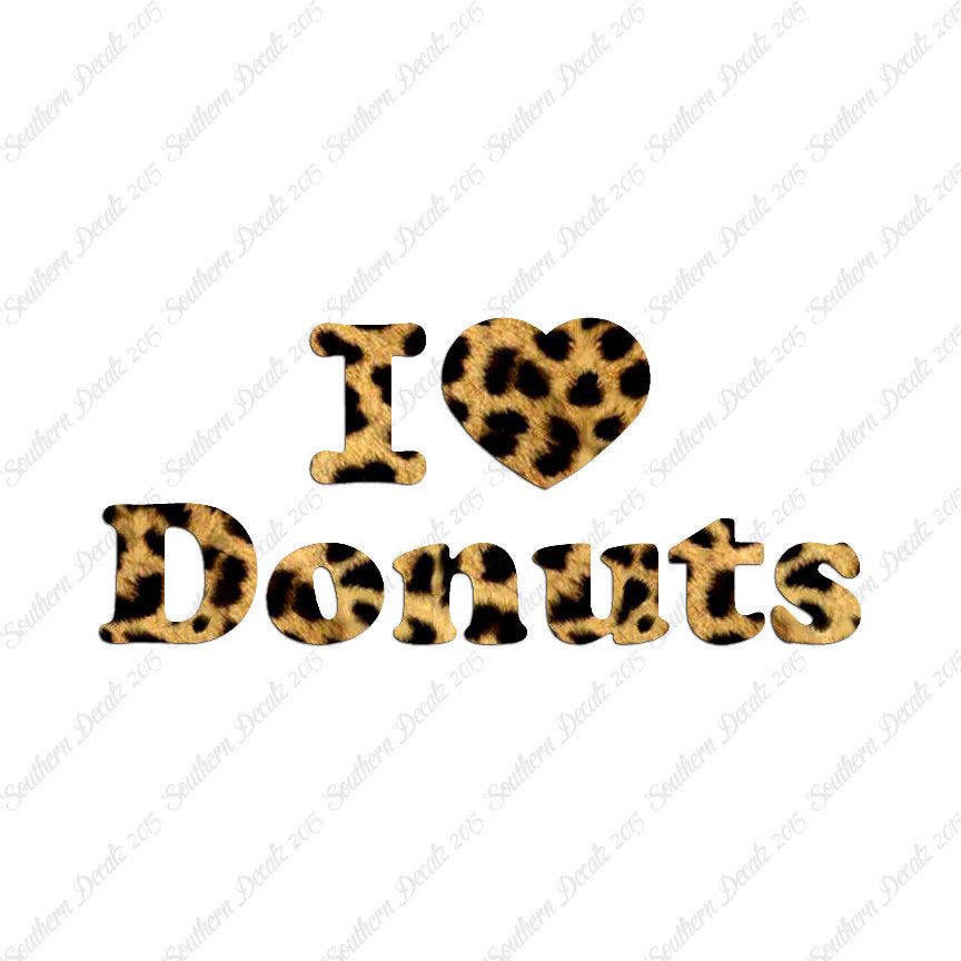 I Heart Love Donuts