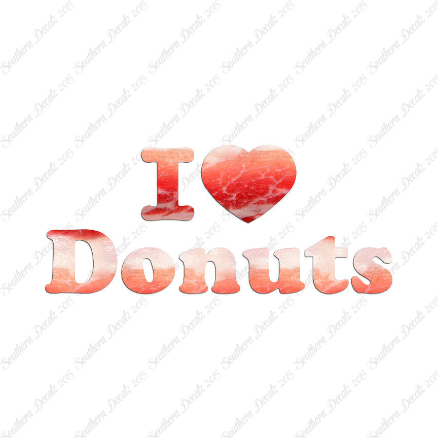I Heart Love Donuts