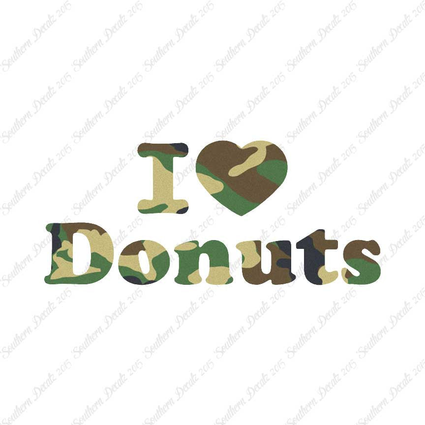 I Heart Love Donuts