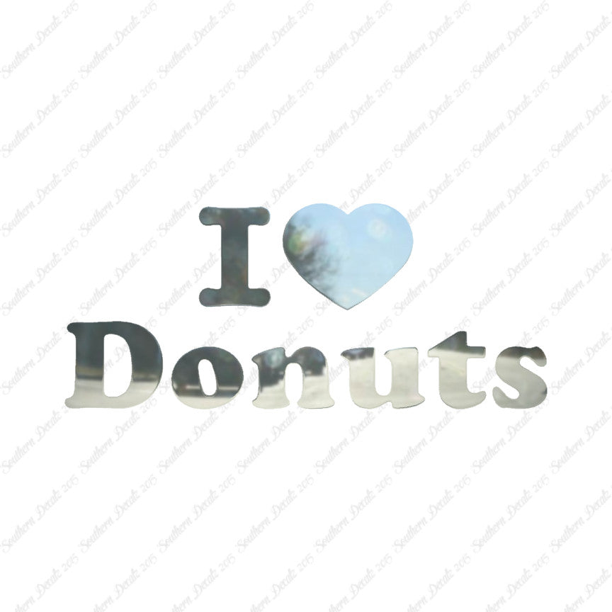 I Heart Love Donuts