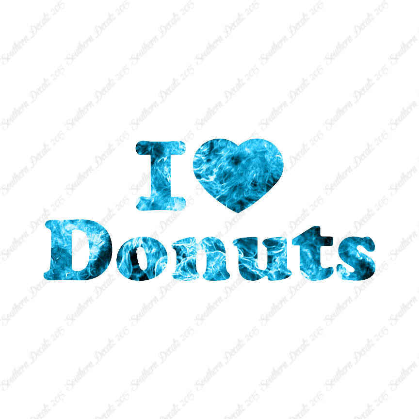 I Heart Love Donuts