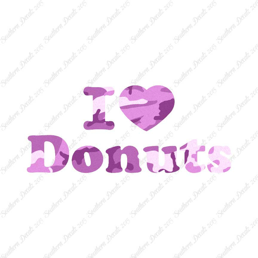 I Heart Love Donuts