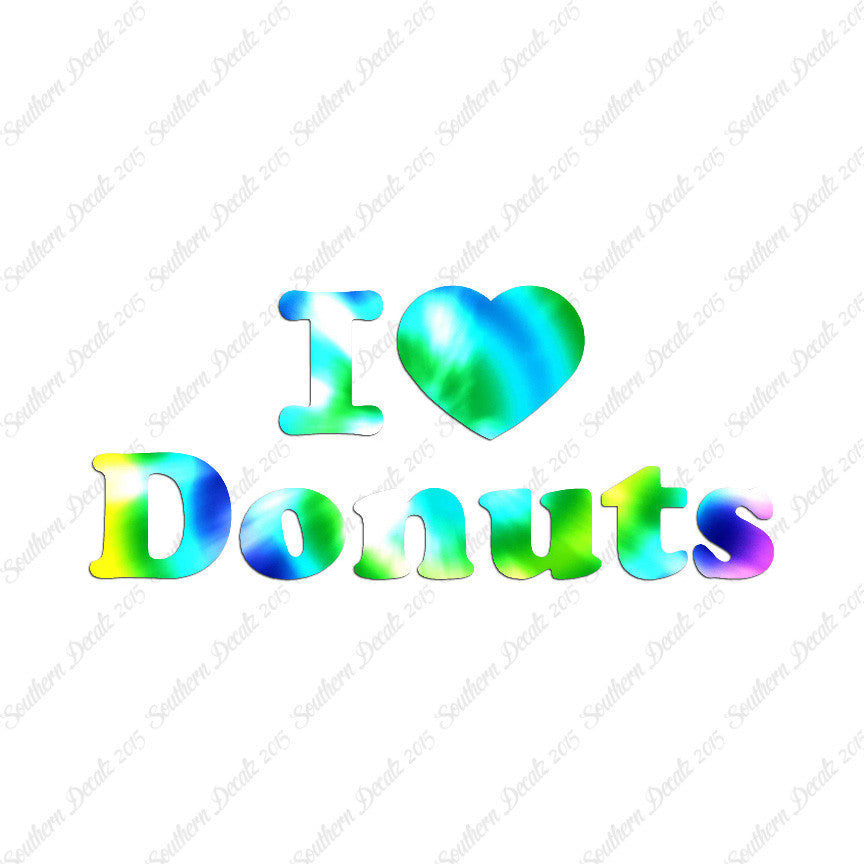 I Heart Love Donuts