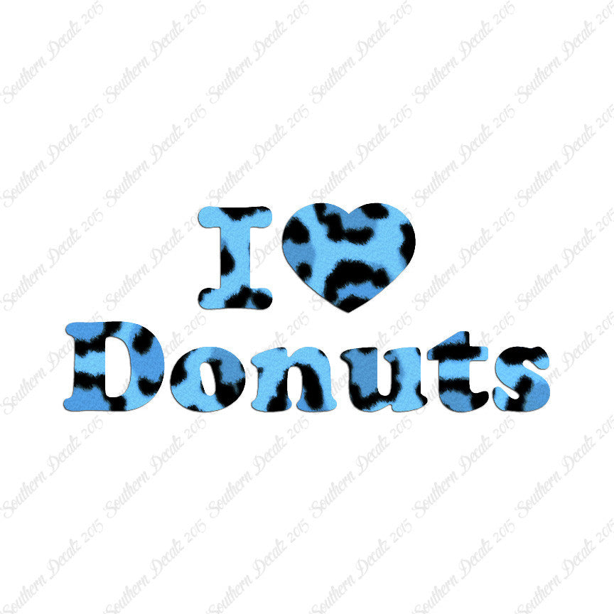 I Heart Love Donuts