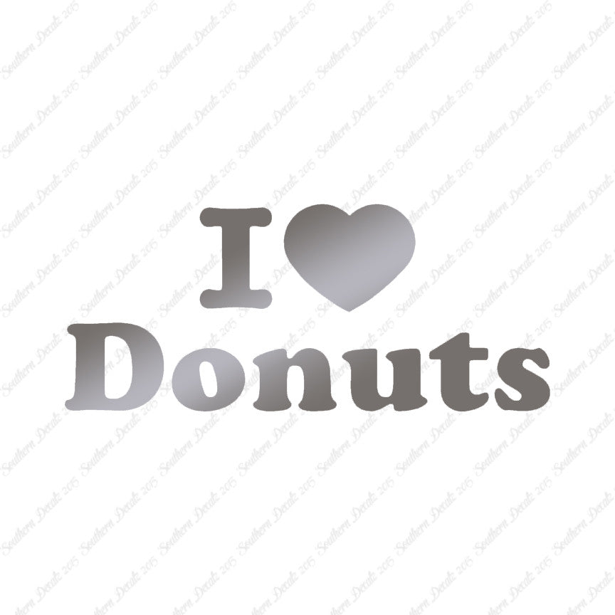 I Heart Love Donuts