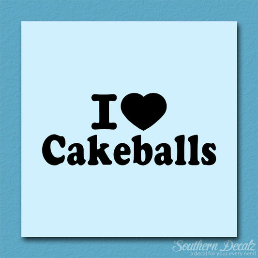 I Love Heart Cakeballs
