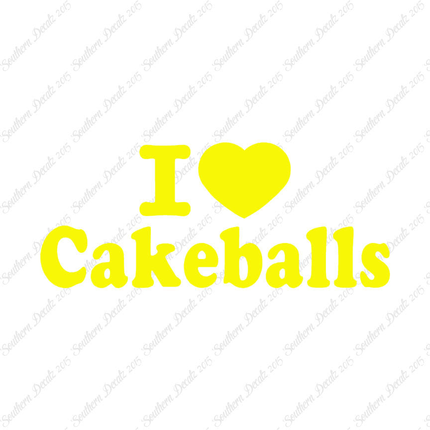 I Love Heart Cakeballs