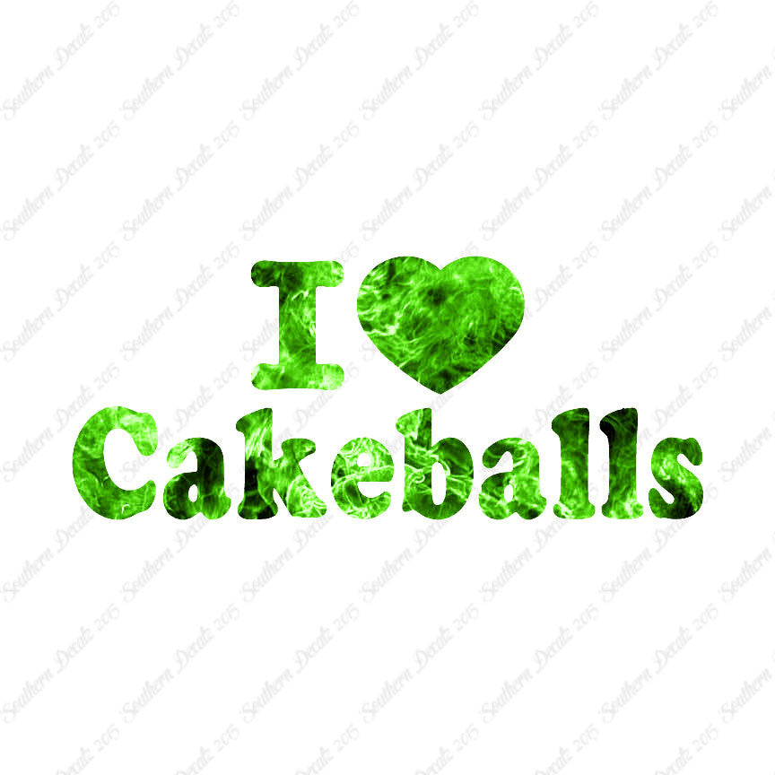 I Love Heart Cakeballs