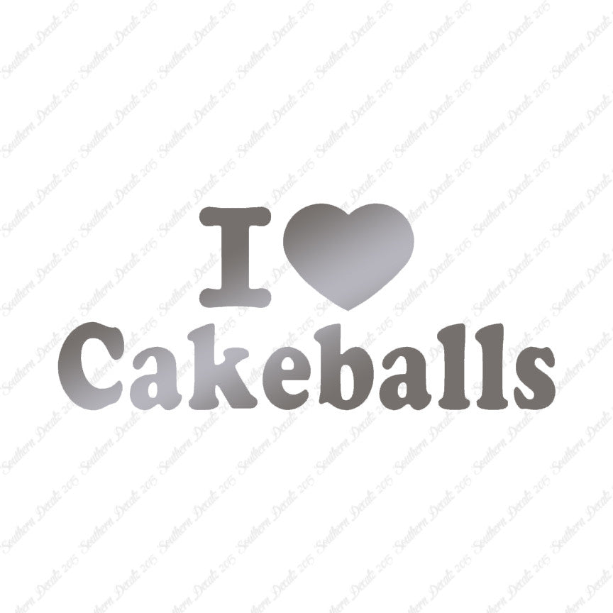 I Love Heart Cakeballs
