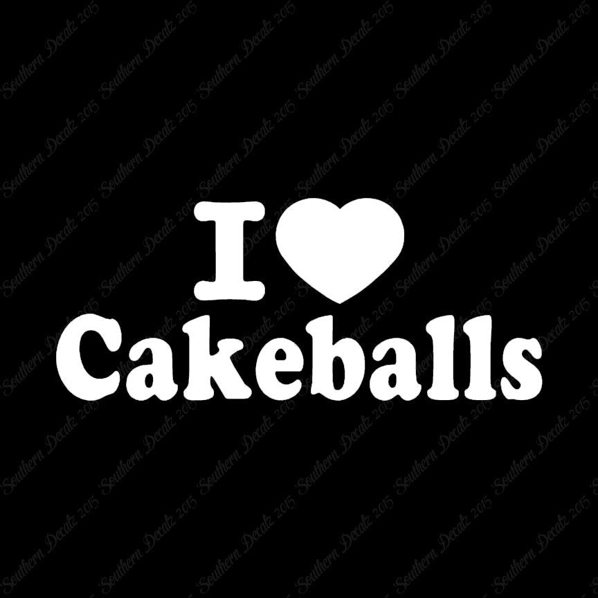 I Love Heart Cakeballs