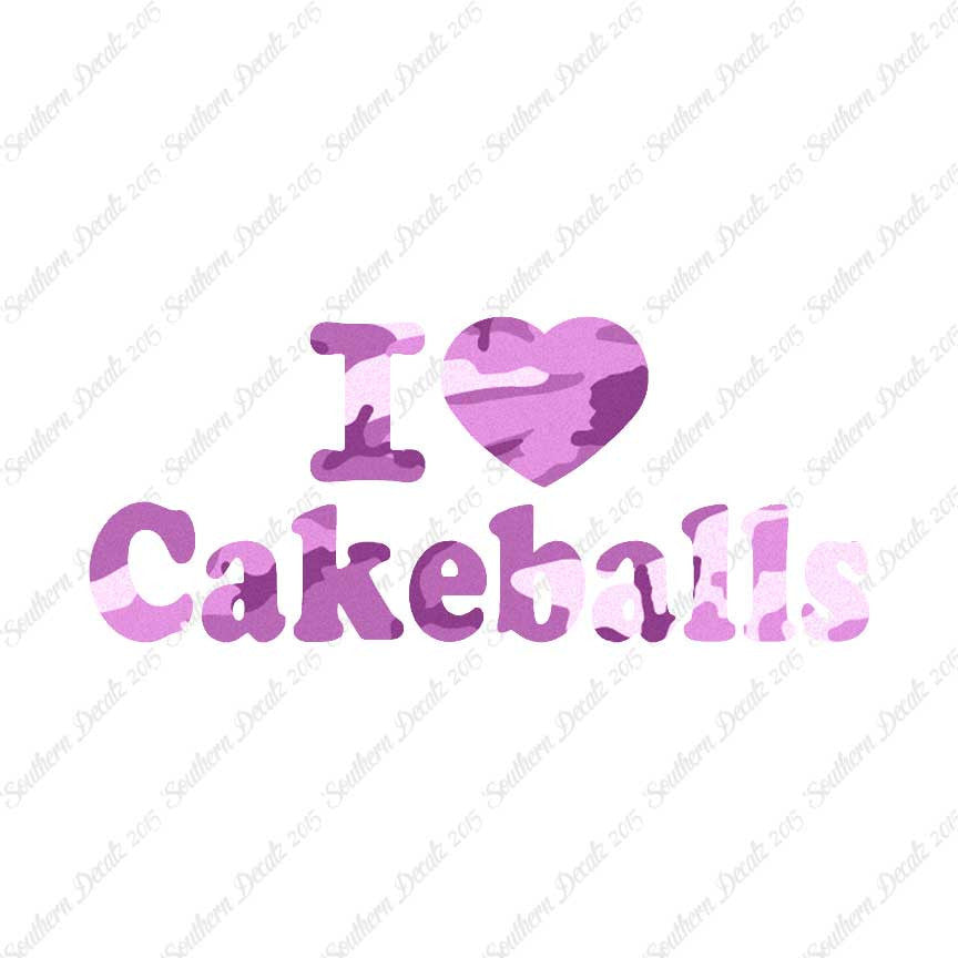 I Love Heart Cakeballs