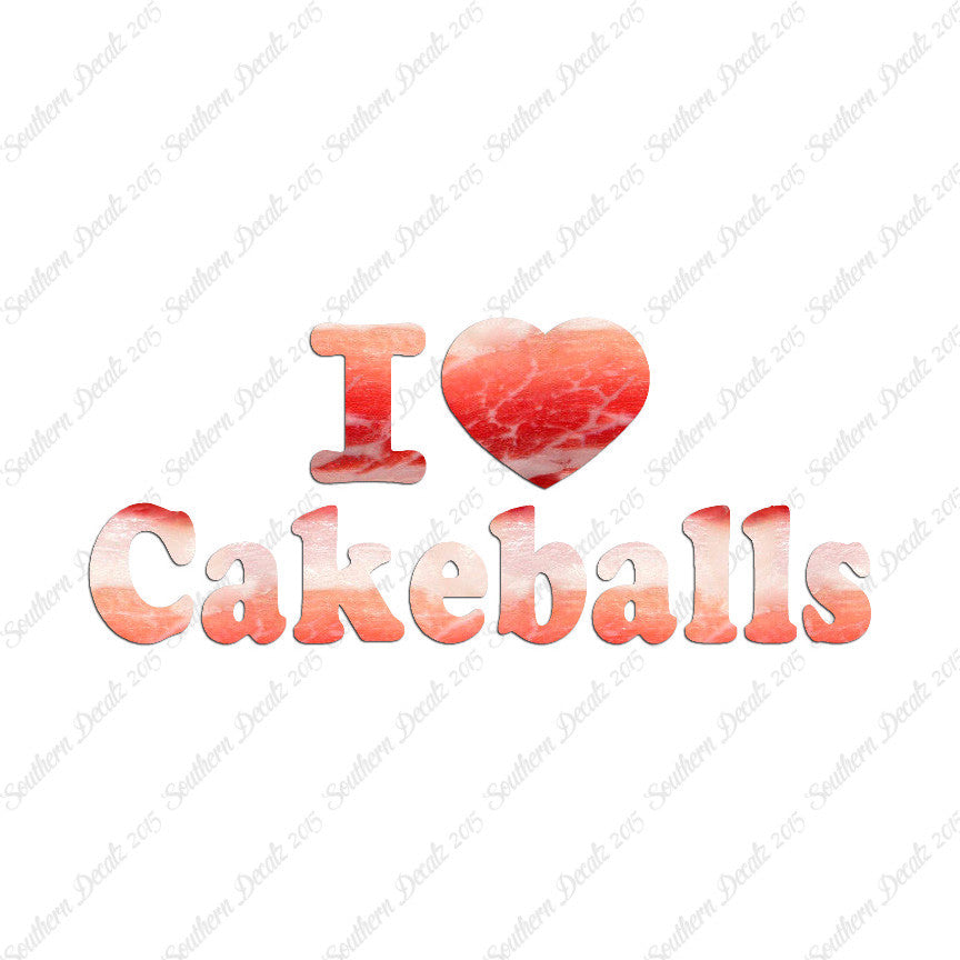 I Love Heart Cakeballs