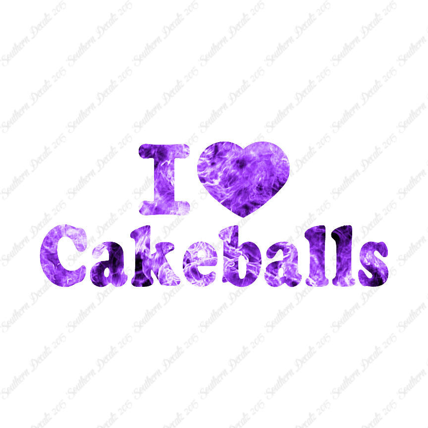 I Love Heart Cakeballs