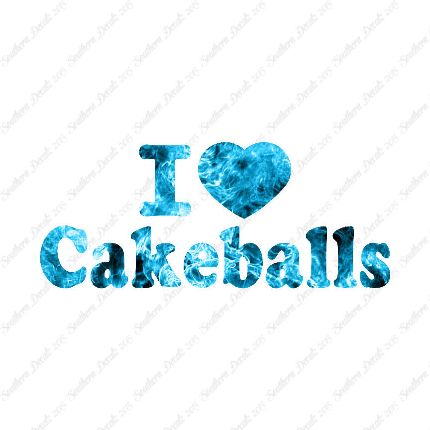 I Love Heart Cakeballs