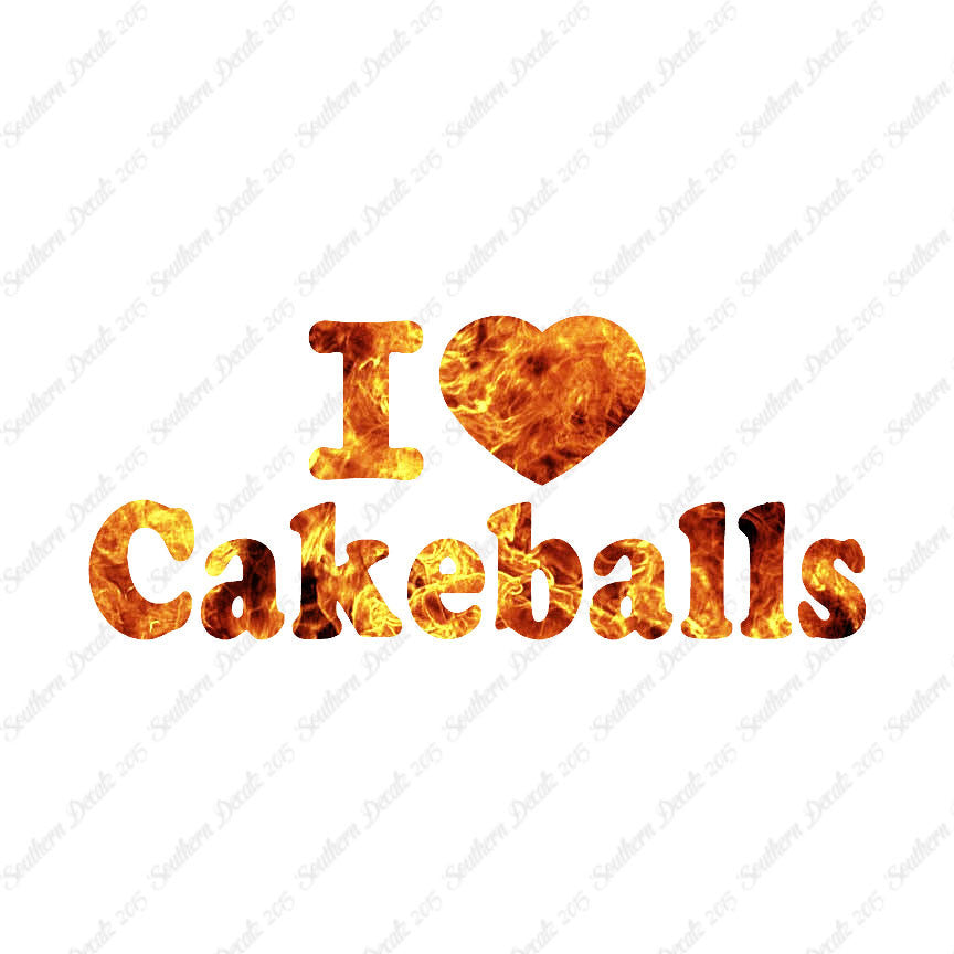 I Love Heart Cakeballs