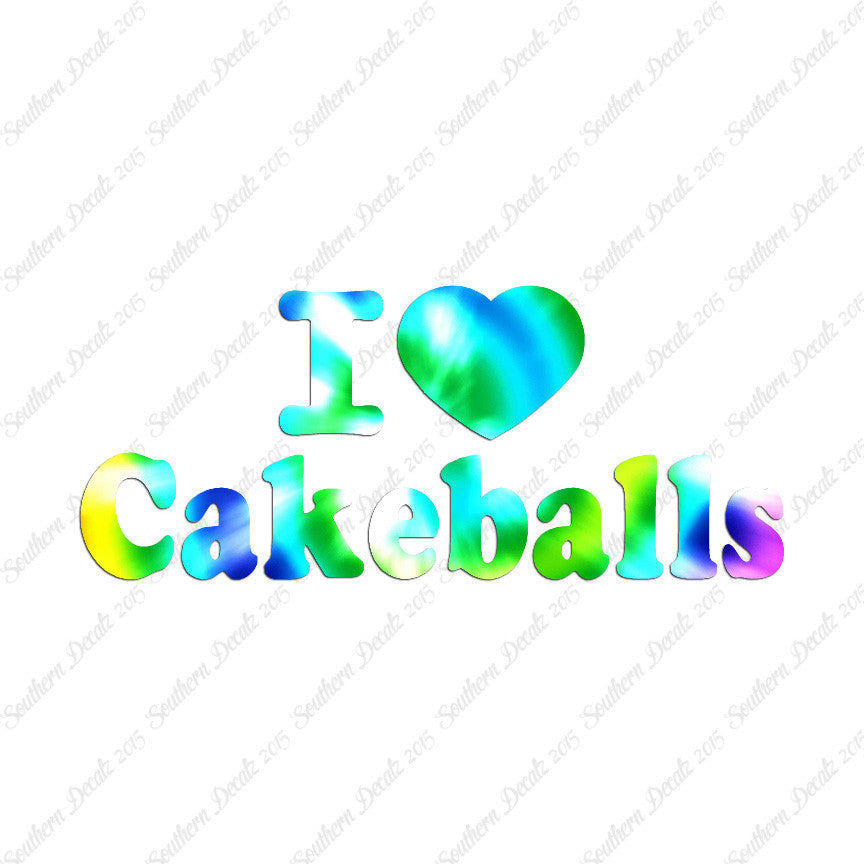 I Love Heart Cakeballs