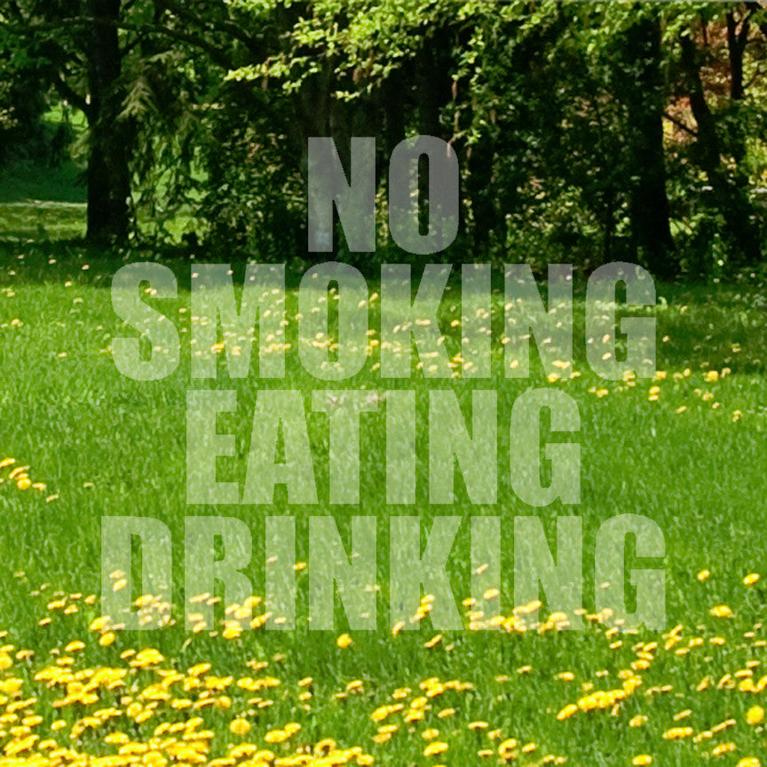 No Smoking Eating Drinking
