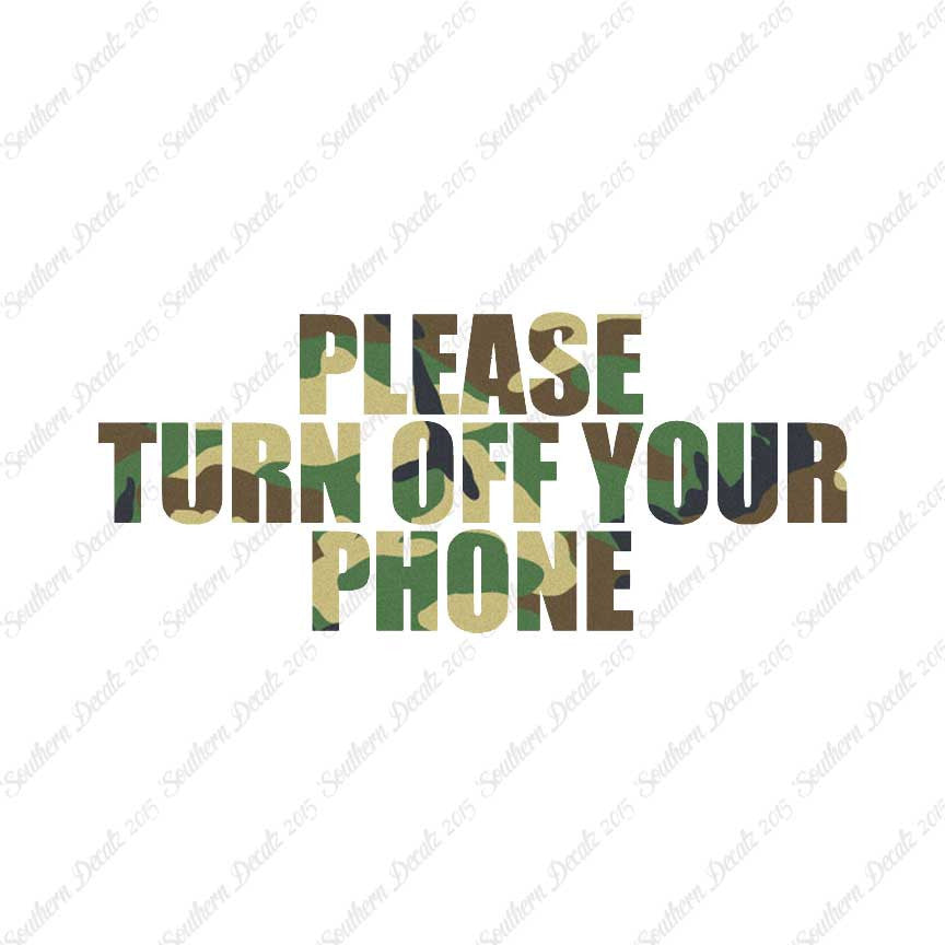 Please Turn Off Your Phone