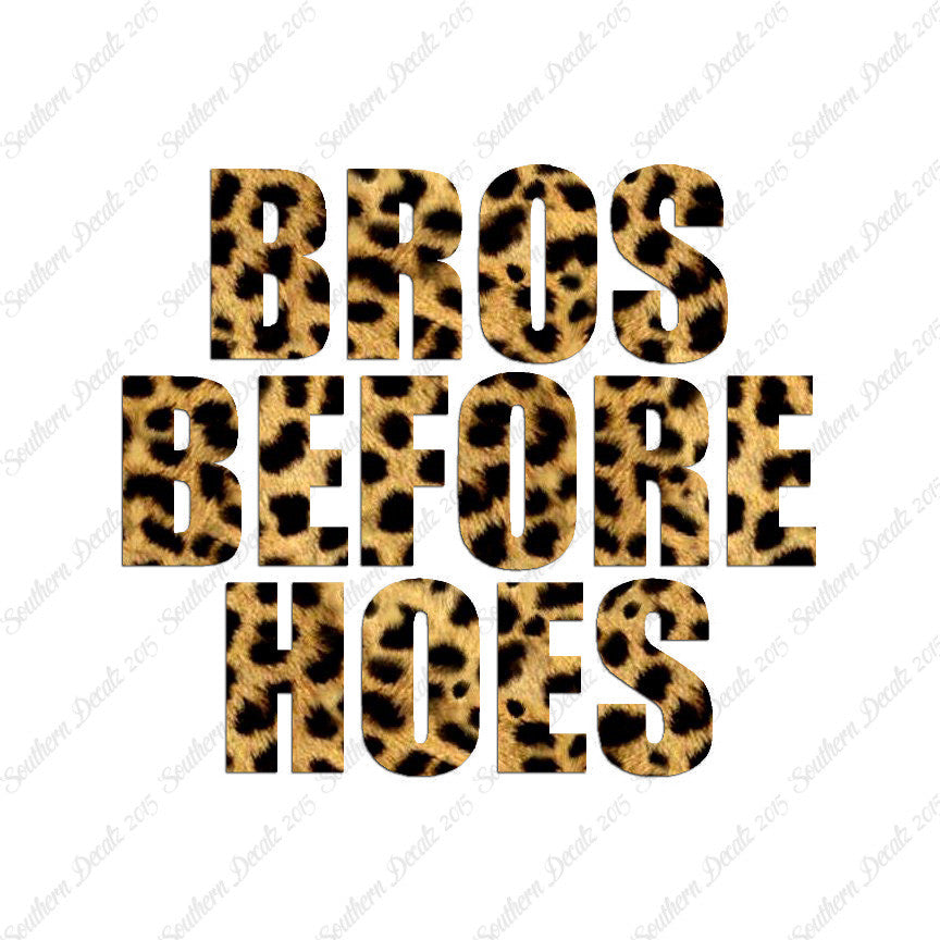 Bros Before Hoes