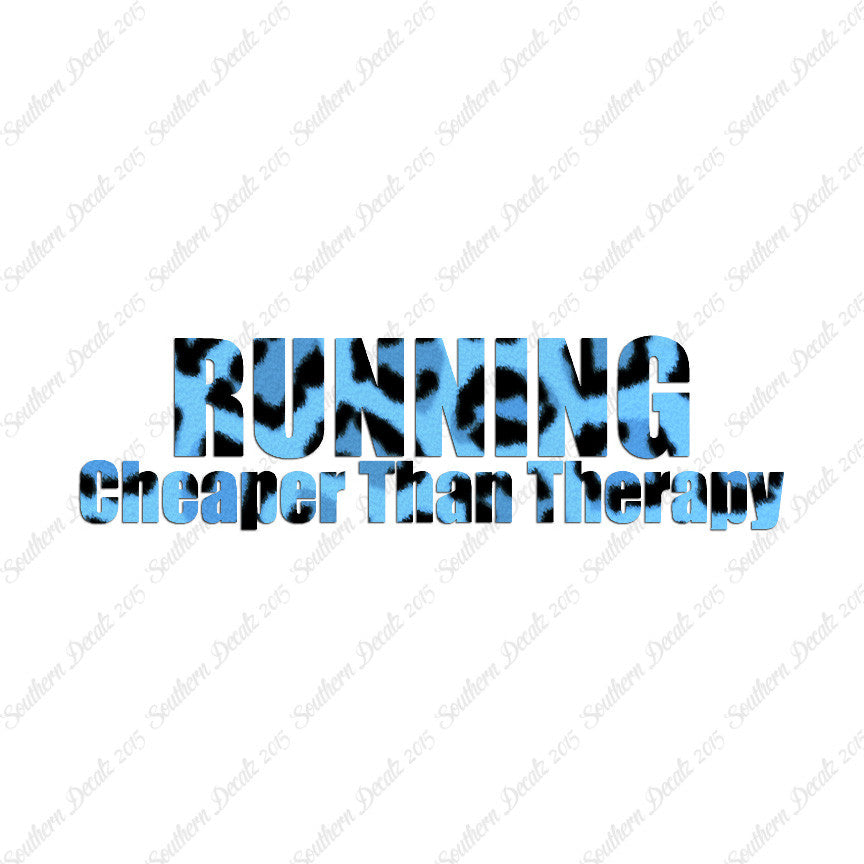 Running Cheaper Than Therapy