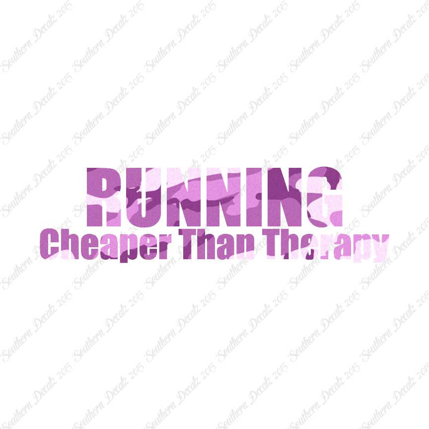 Running Cheaper Than Therapy