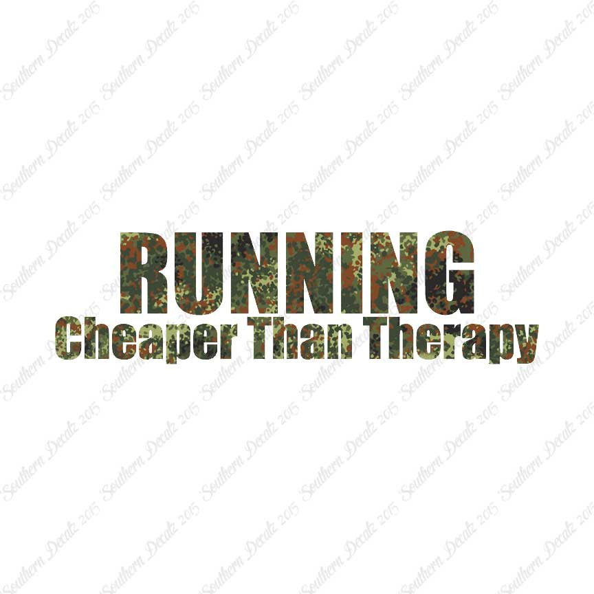 Running Cheaper Than Therapy