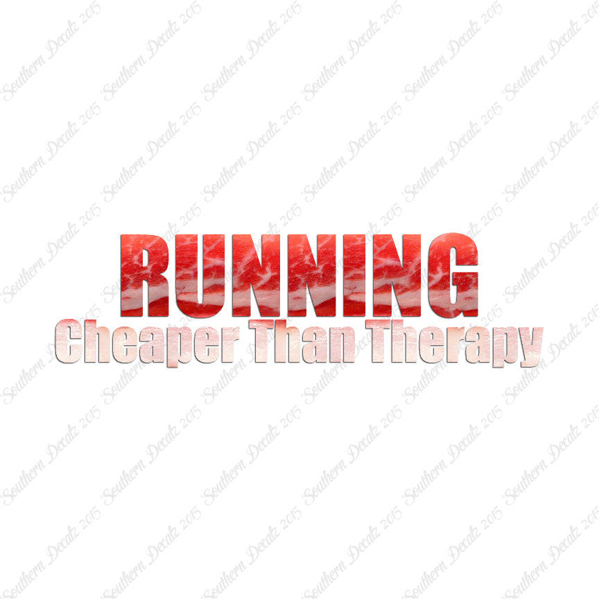Running Cheaper Than Therapy