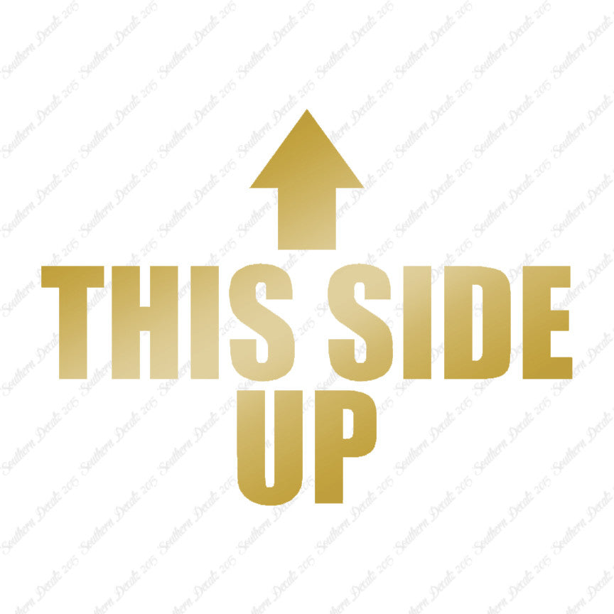 This Side Up Arrow