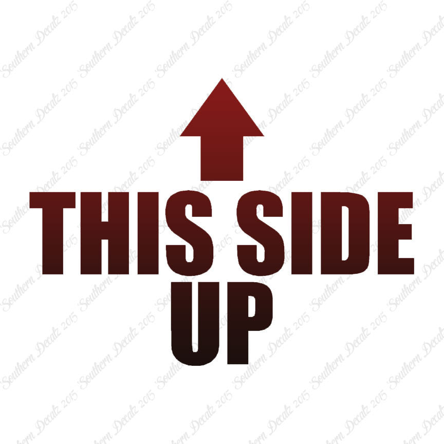 This Side Up Arrow