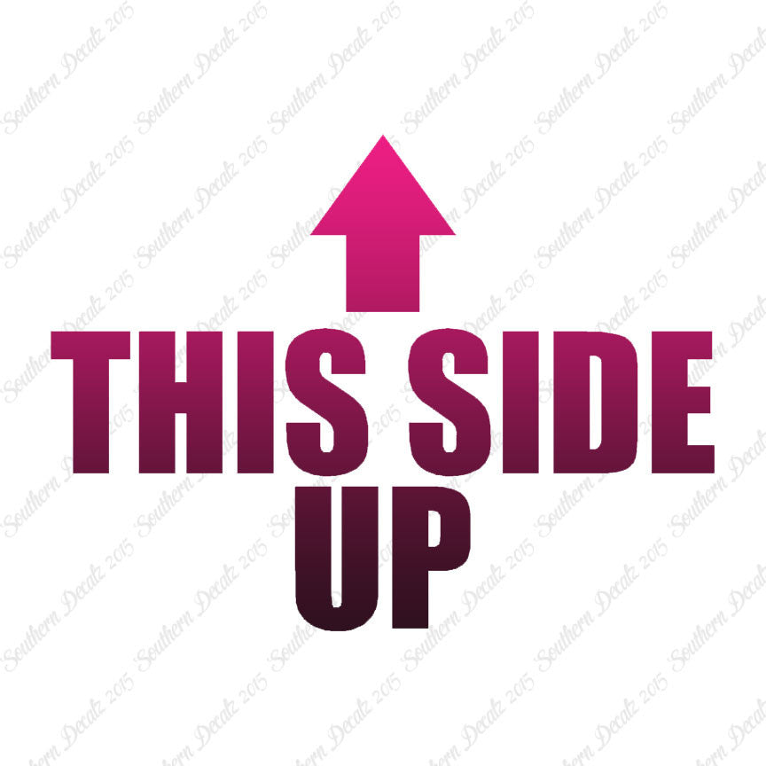 This Side Up Arrow