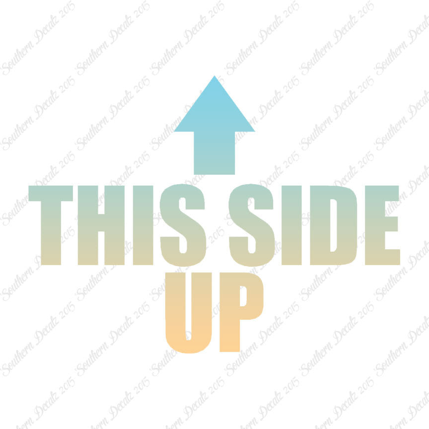 This Side Up Arrow