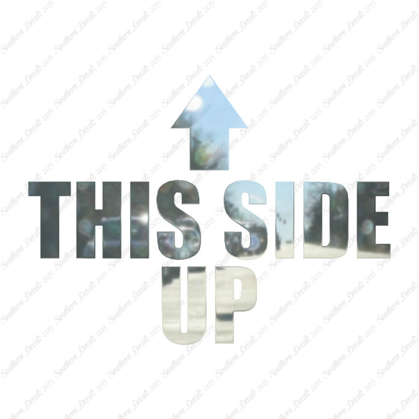 This Side Up Arrow