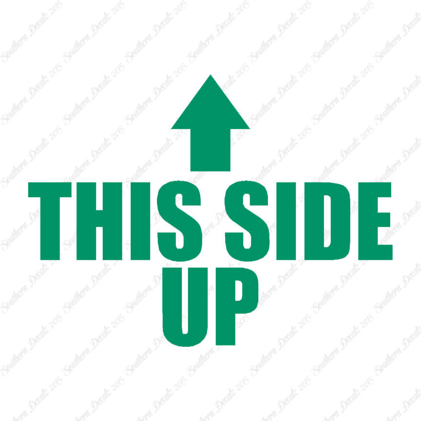 This Side Up Arrow