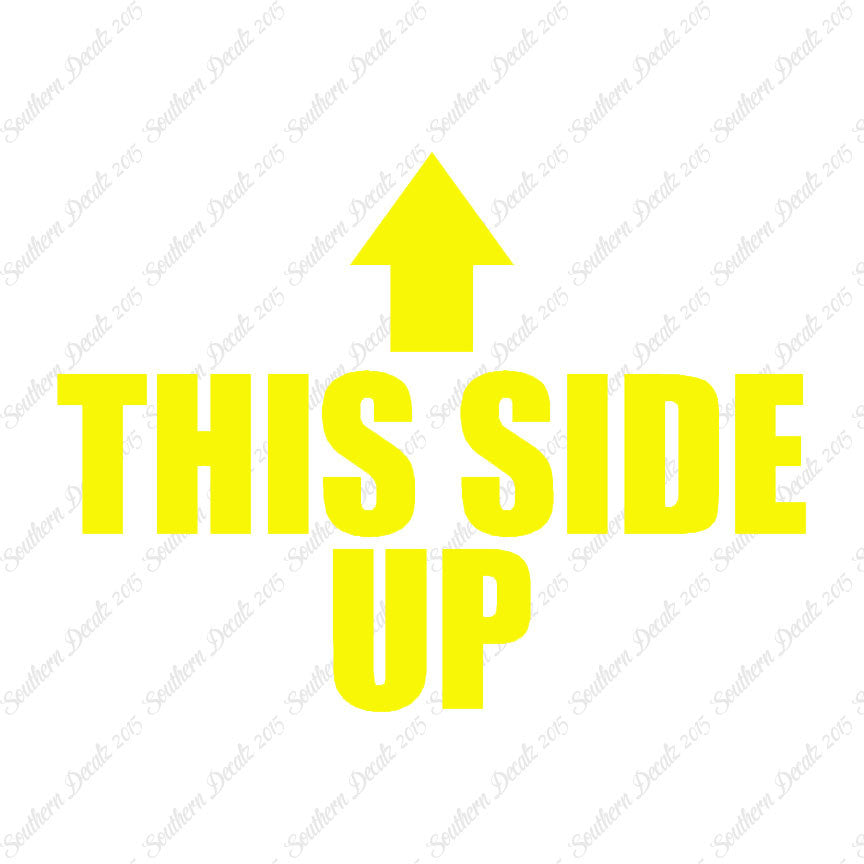 This Side Up Arrow