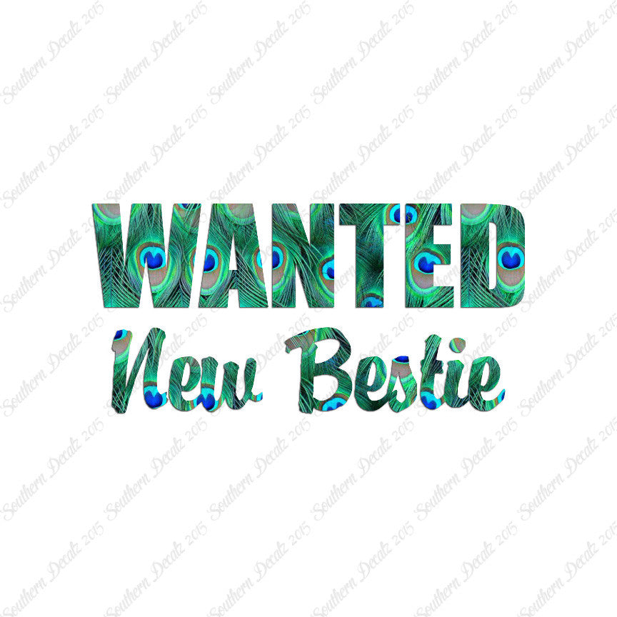 Wanted New Bestie