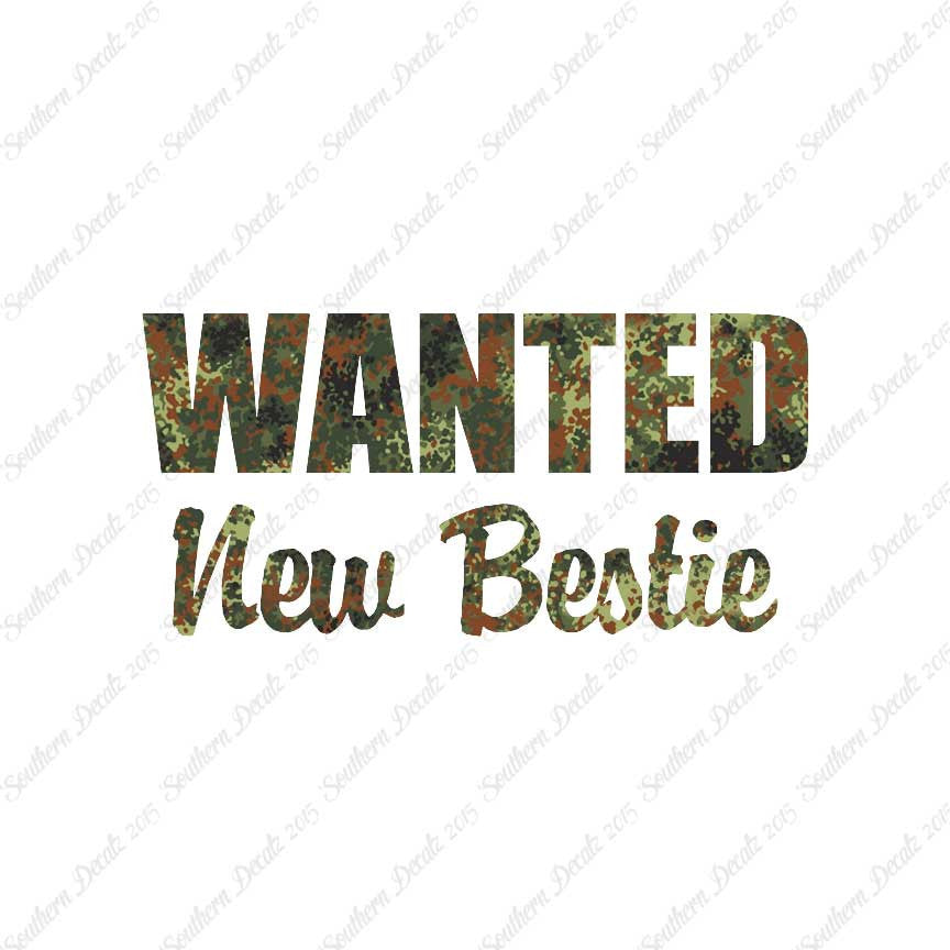 Wanted New Bestie