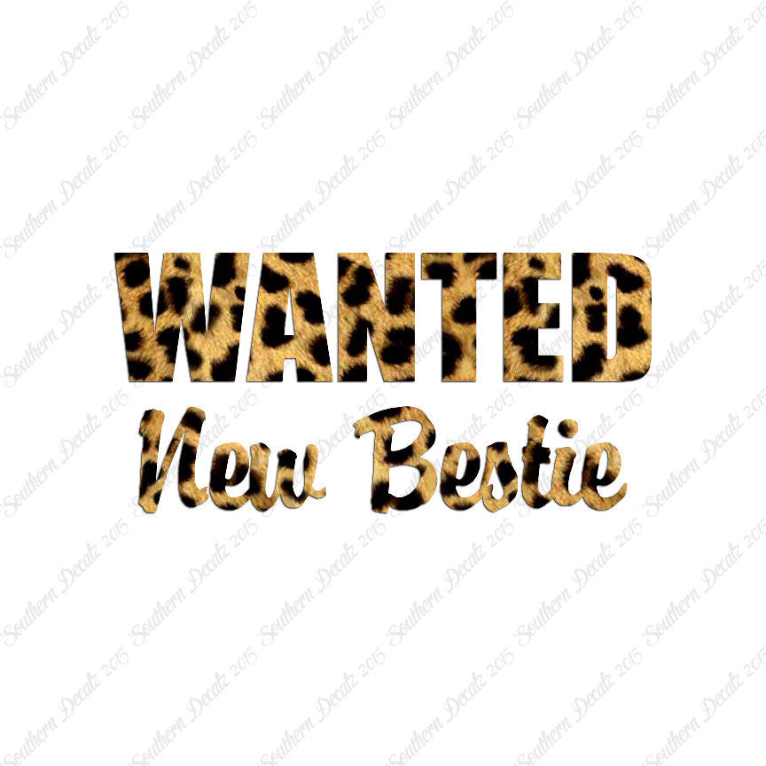 Wanted New Bestie