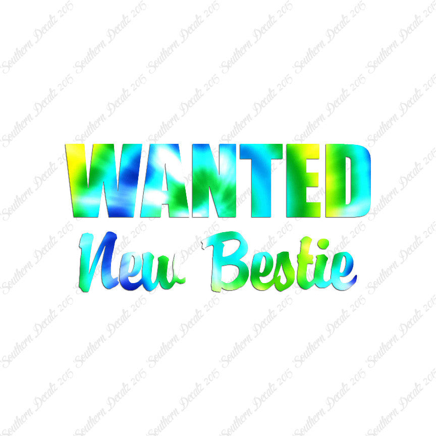 Wanted New Bestie