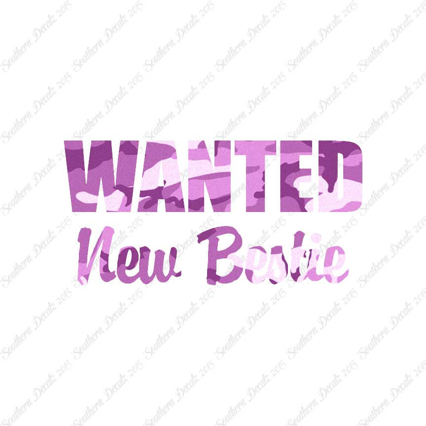 Wanted New Bestie